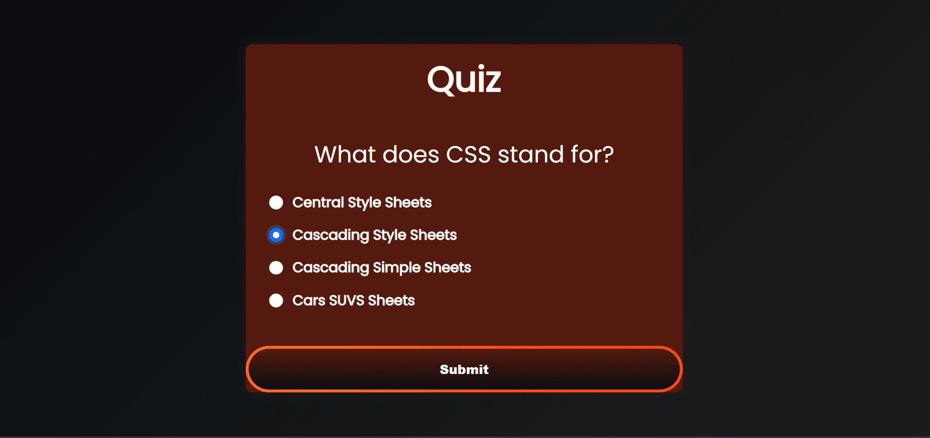 Quiz App