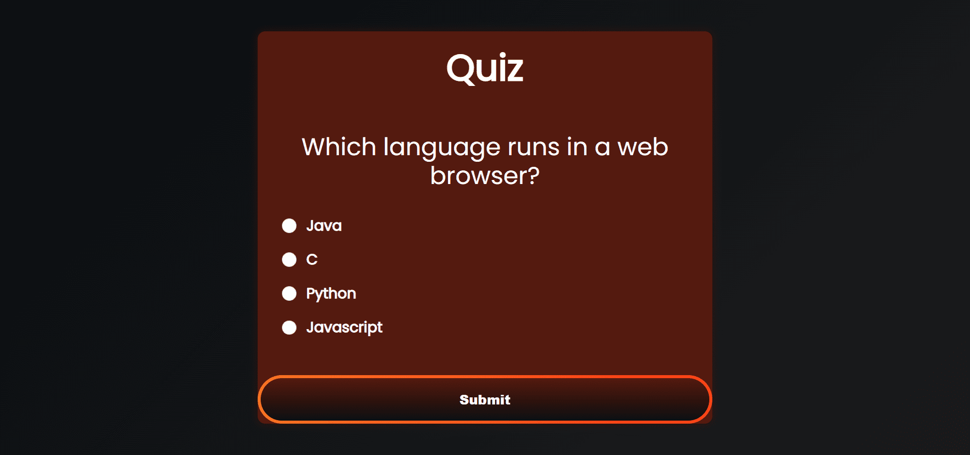 Quiz App