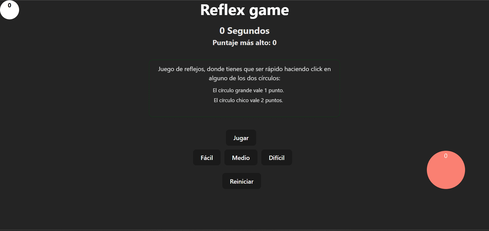 Reflex Game